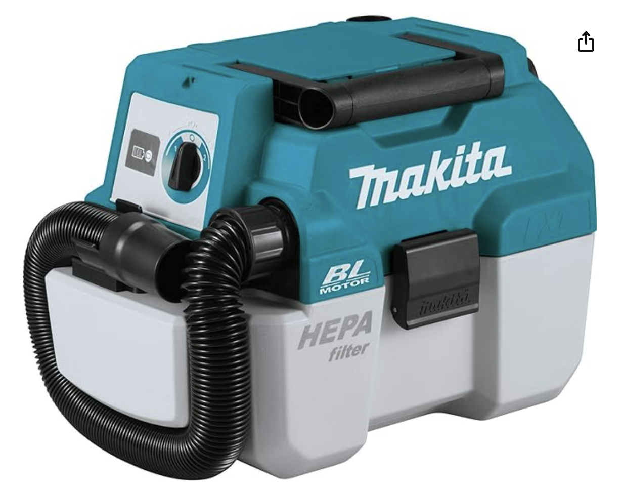 makita shop vac